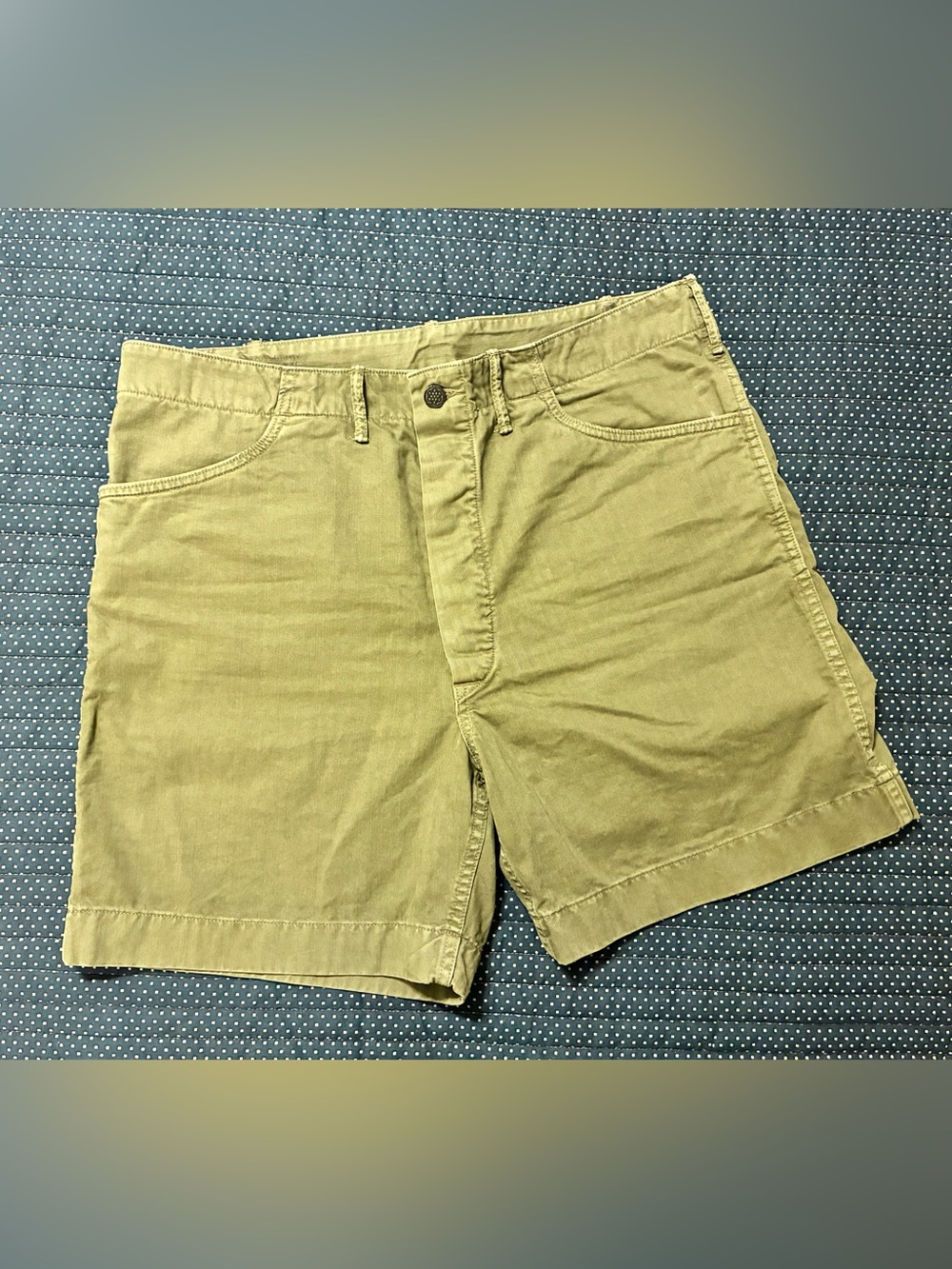 DOUBLE RL RALPH LAUREN RRL HBT MILITARY SHORTS- SIZE 34” - Picture 3 of 10